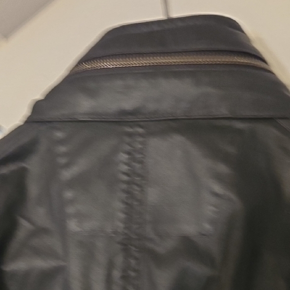 John Varvatos Black Military Field Jacket - Picture 10 of 14